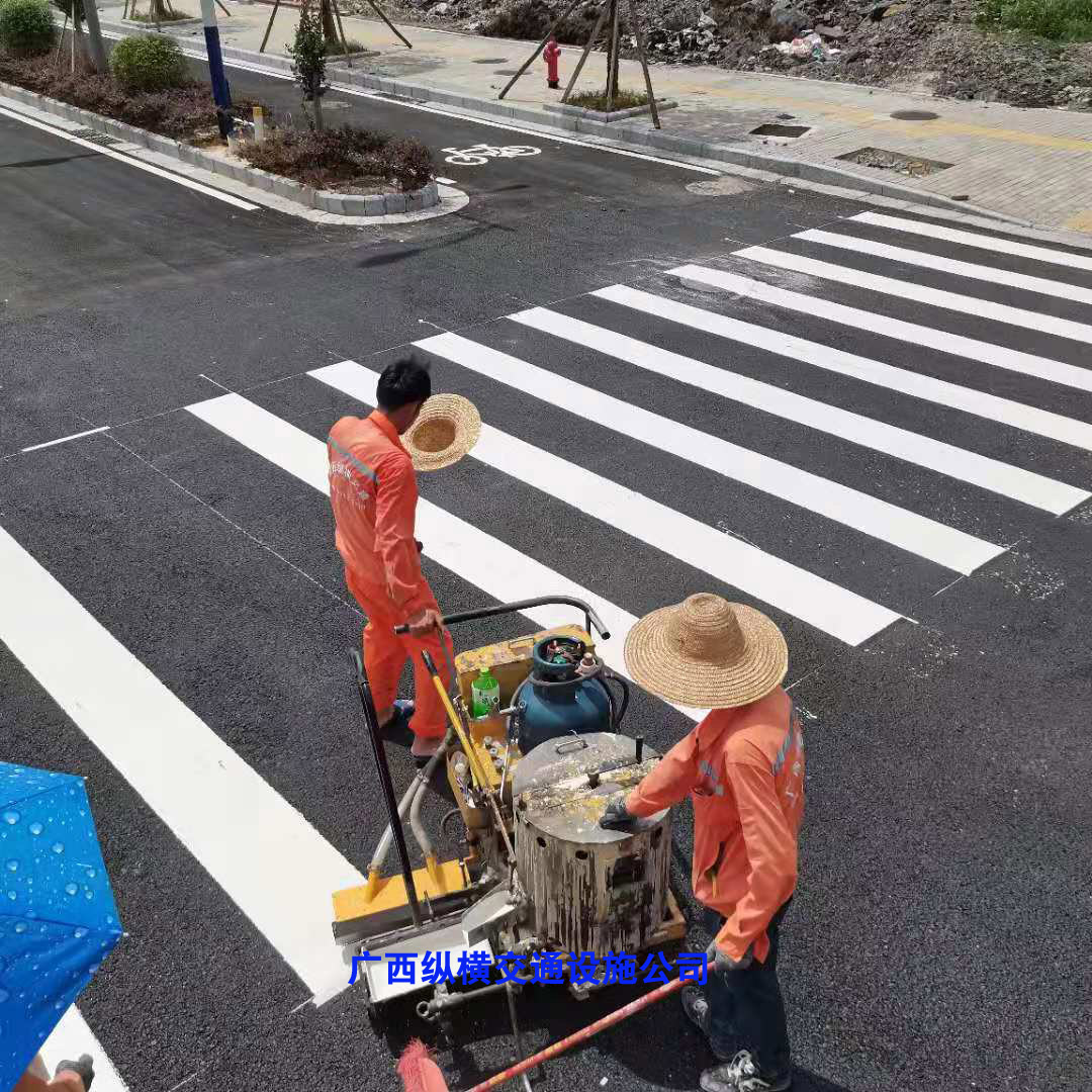 桂林、柳州、梧州、來賓交通標線施工